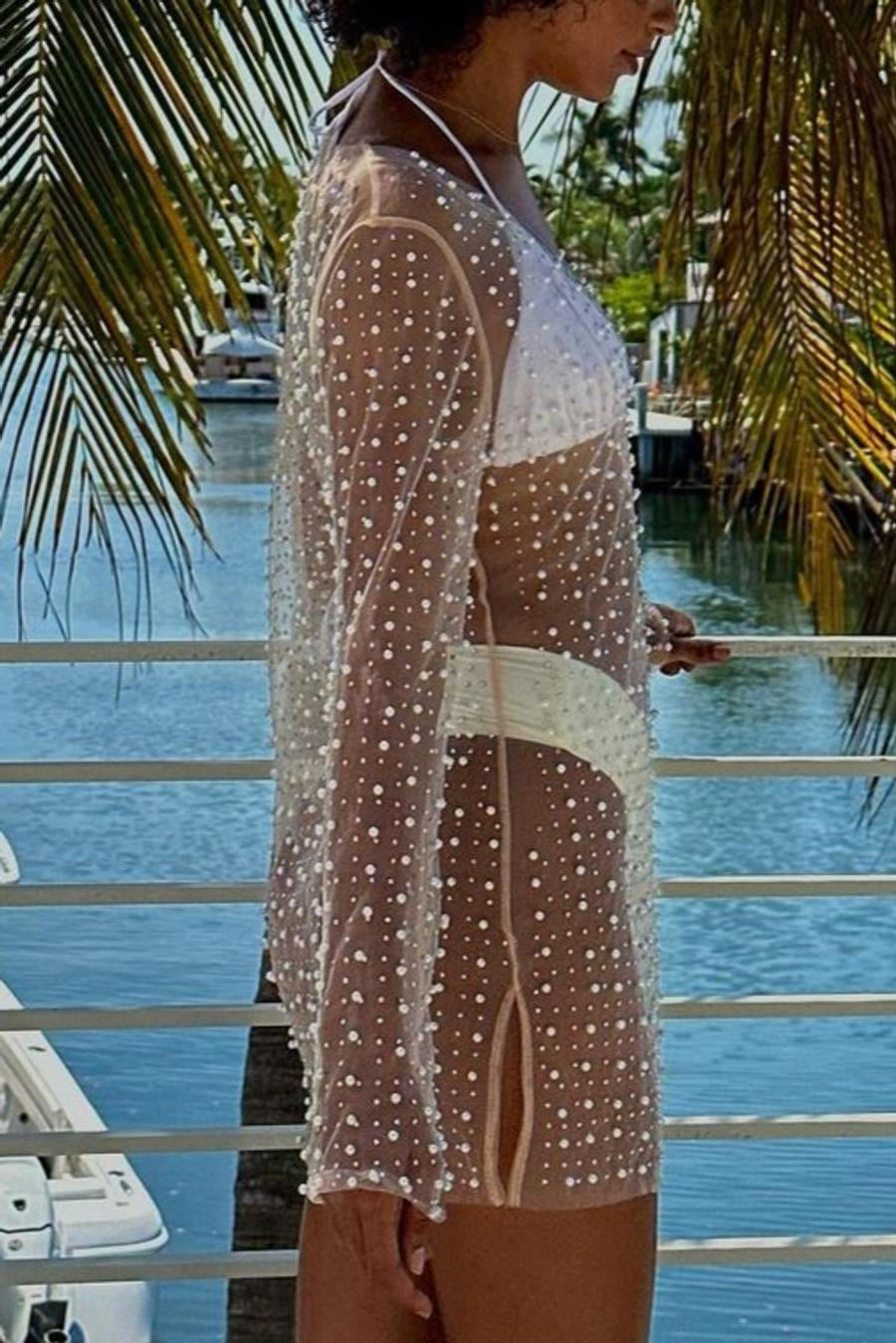 "Elecktra" Beach Cover-Up